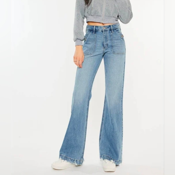 KanCan Denim - Kancan Yezmin High Rise Wide Leg